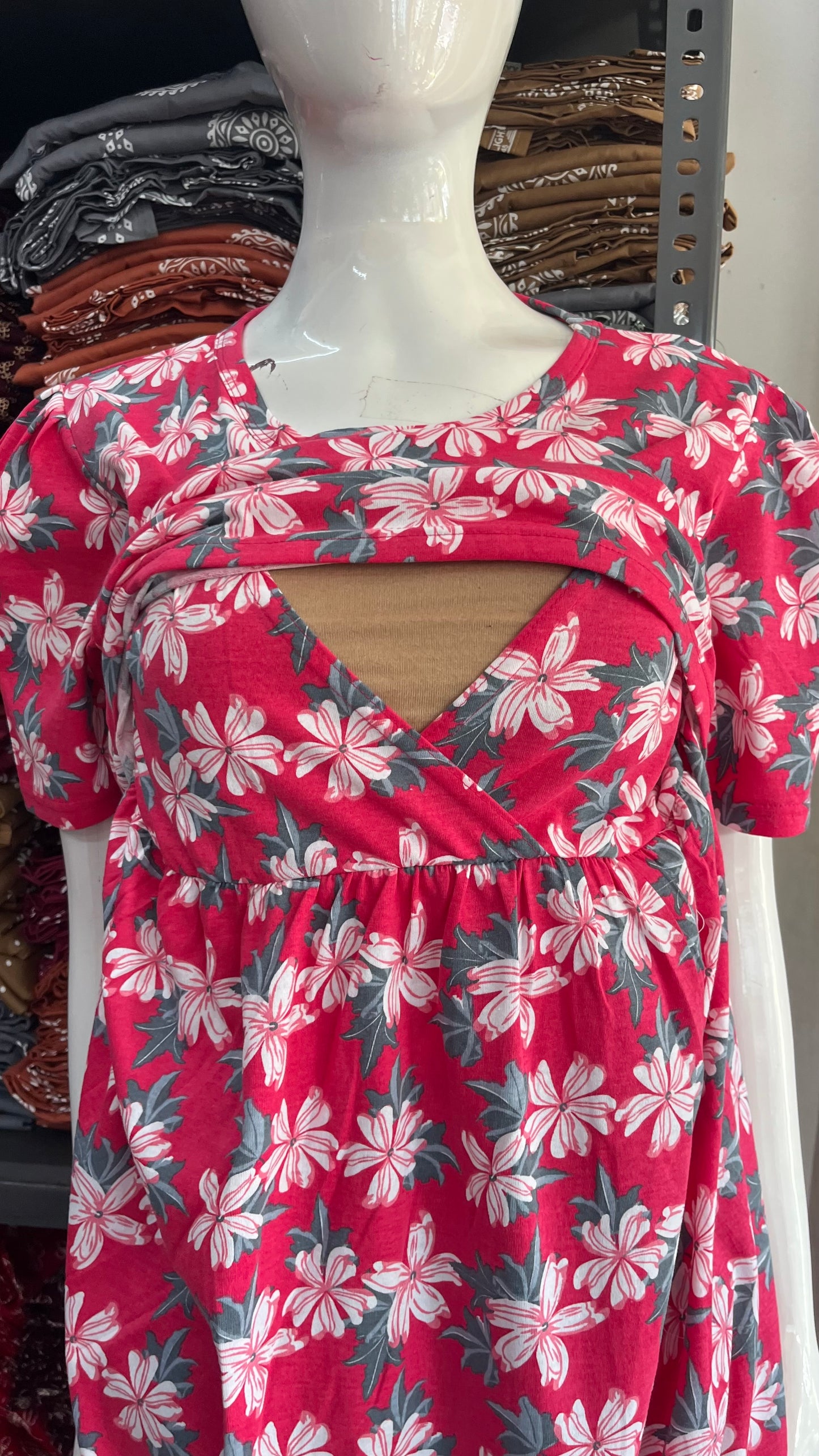 Feeding zipless frock