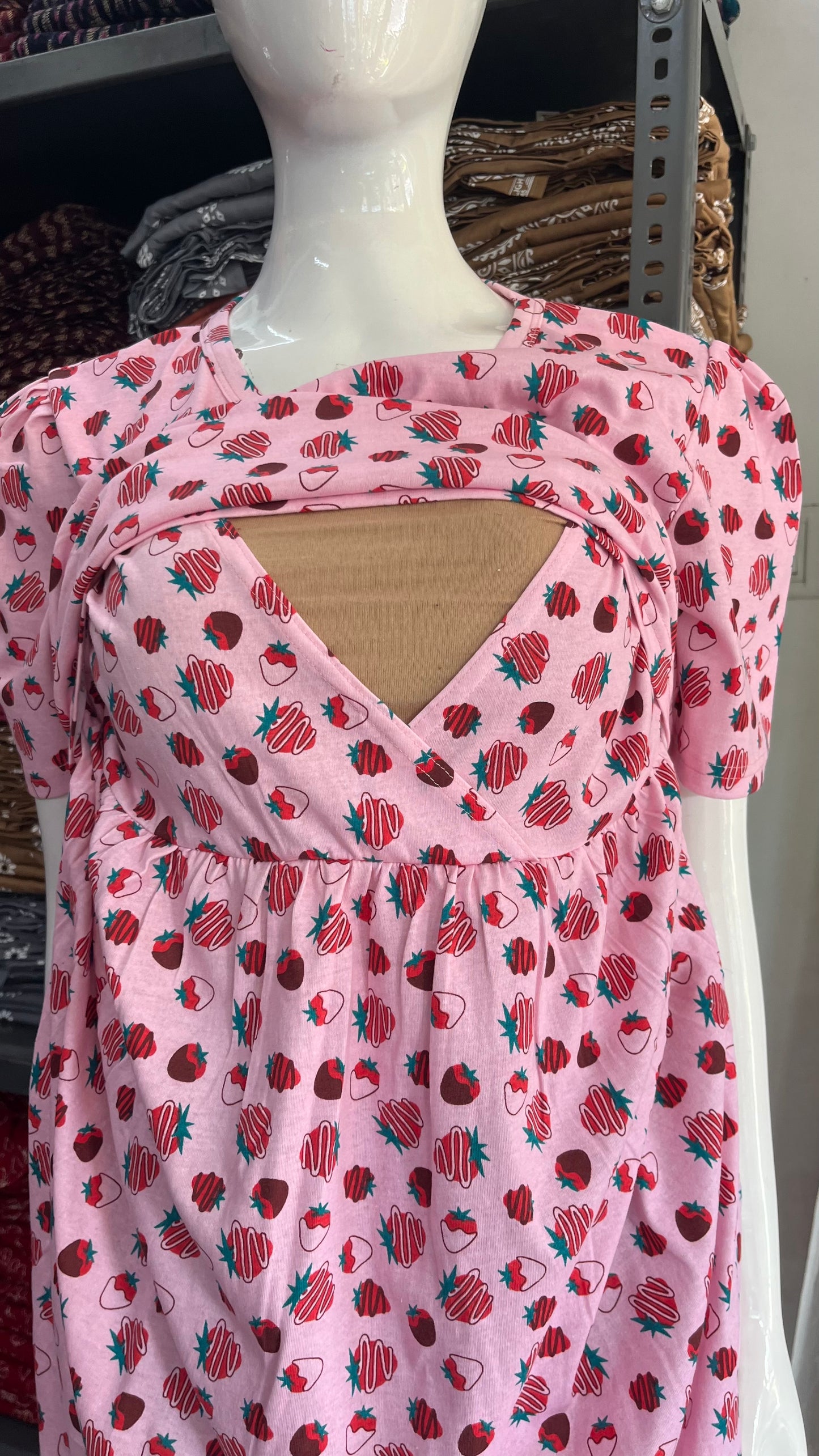 Feeding zipless frock