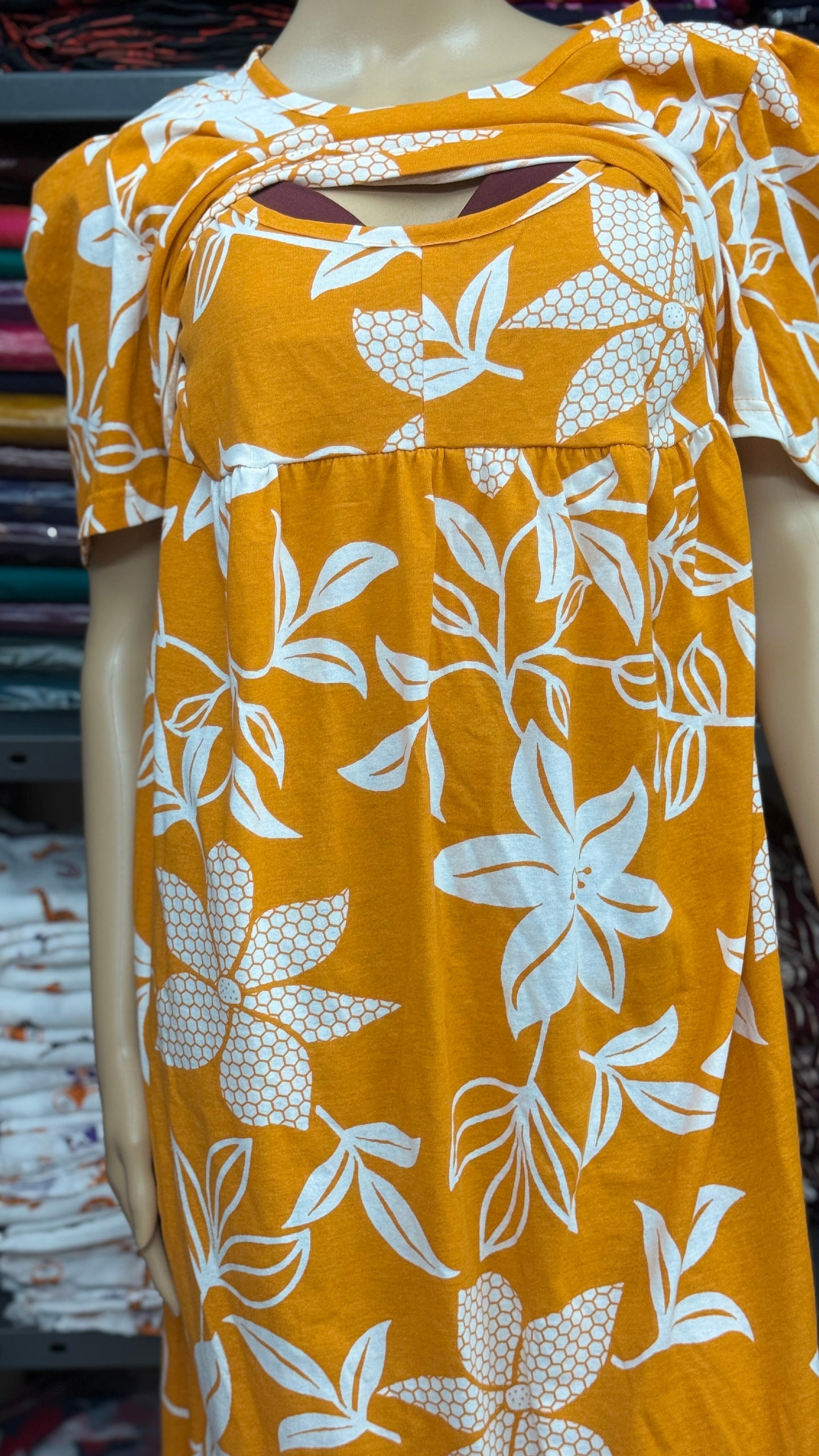 Feeding zipless frock