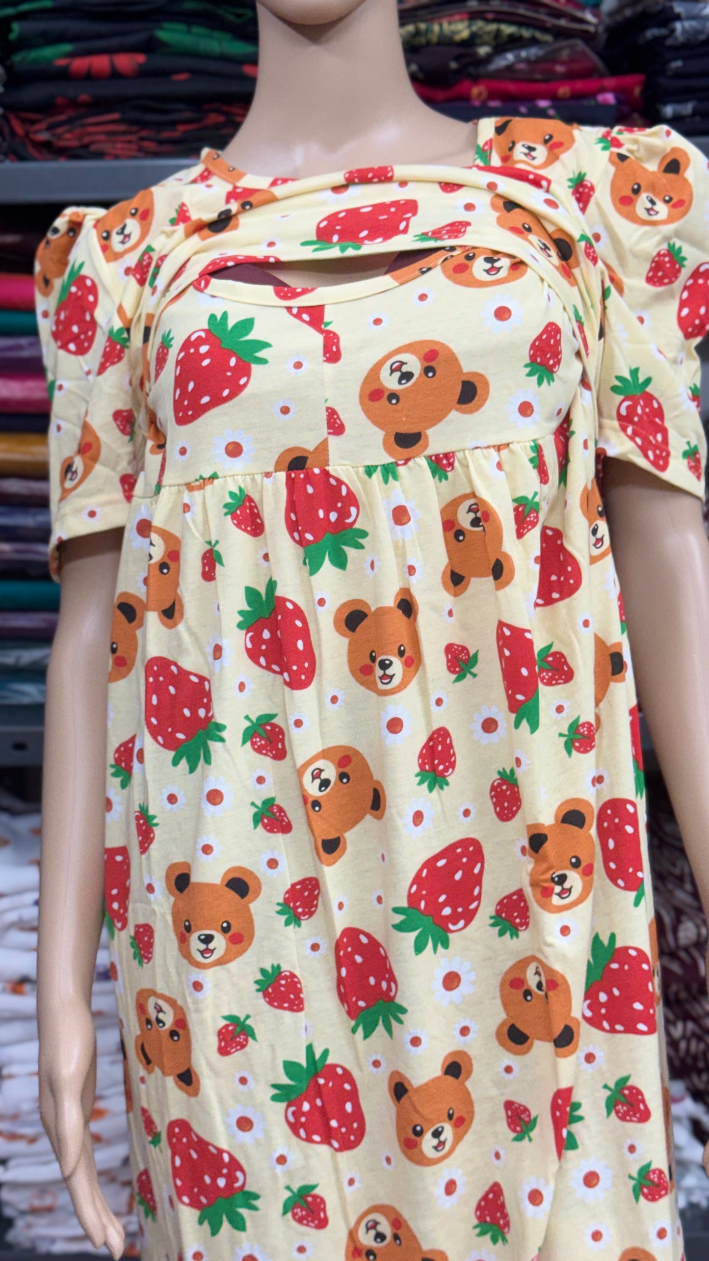 Feeding zipless frock