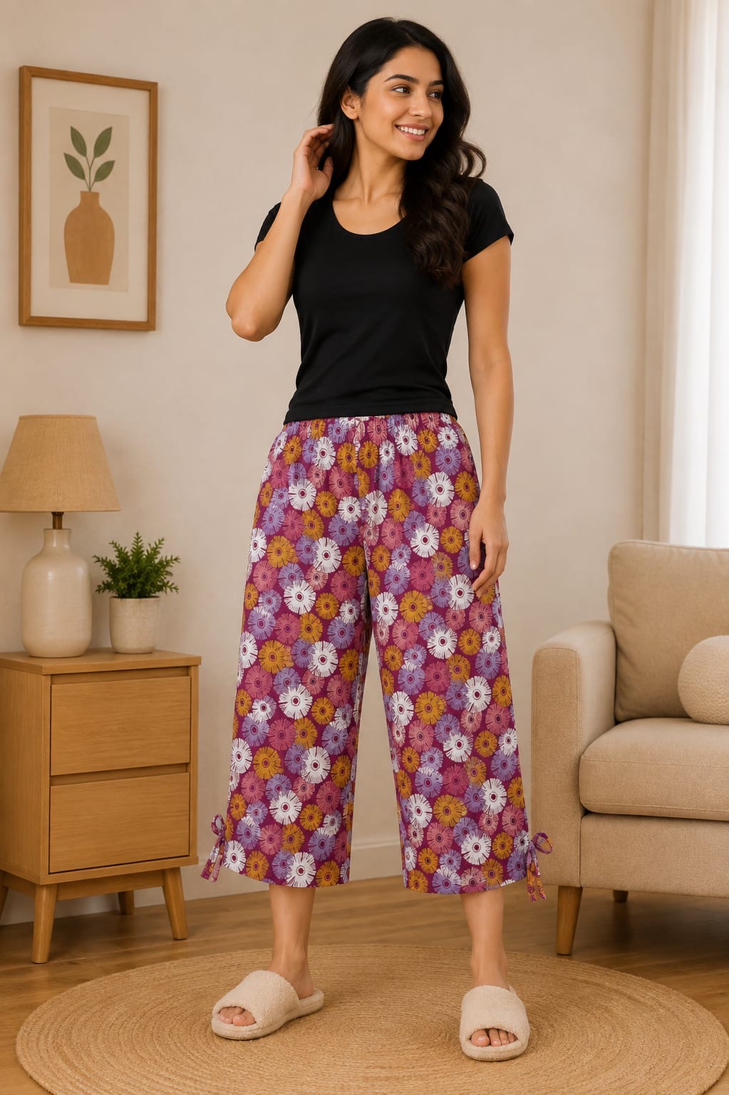 3/4 th pant L