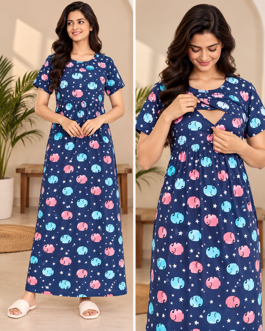 Feeding zipless frock