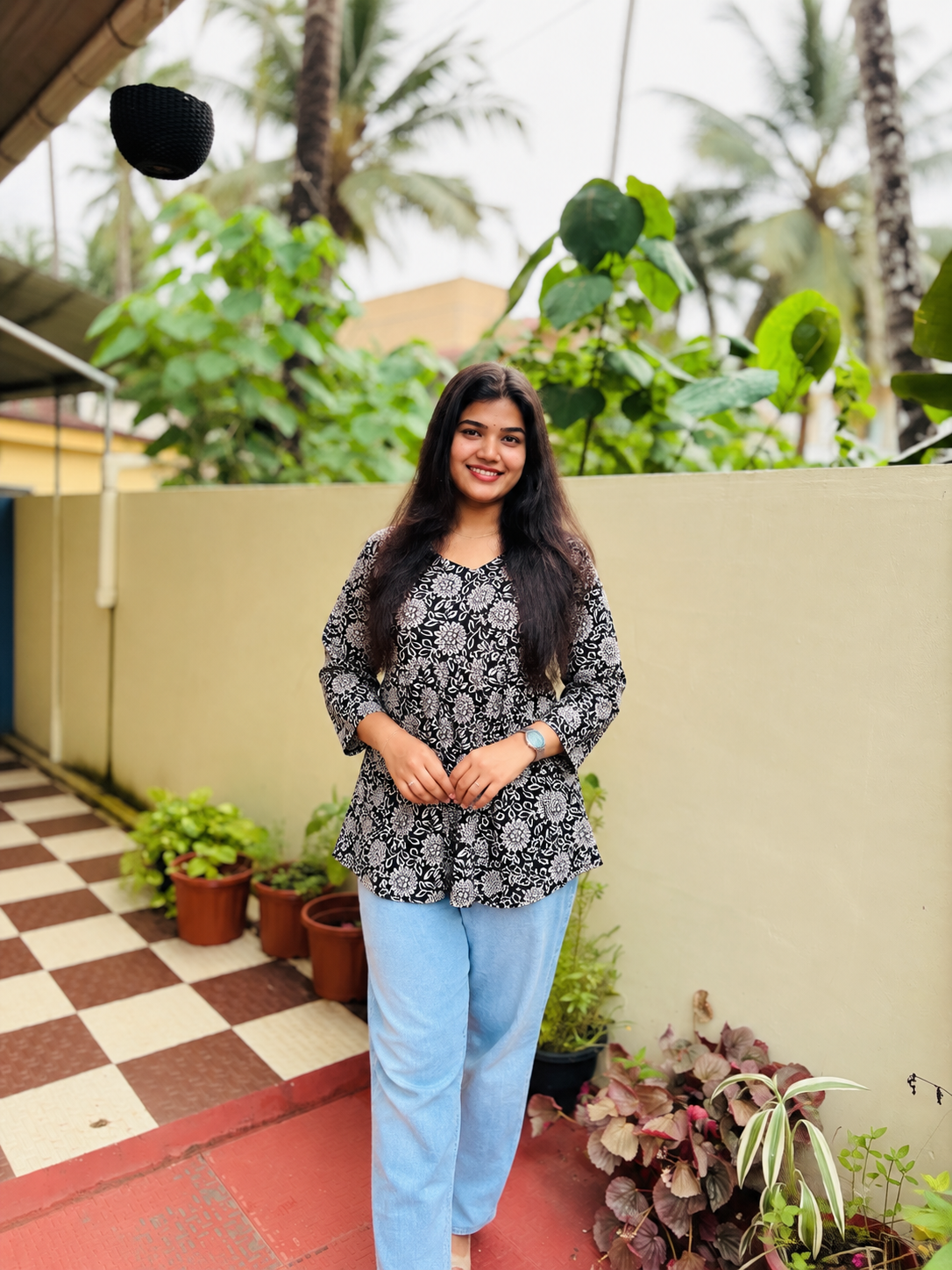 Peplum Short Kurti