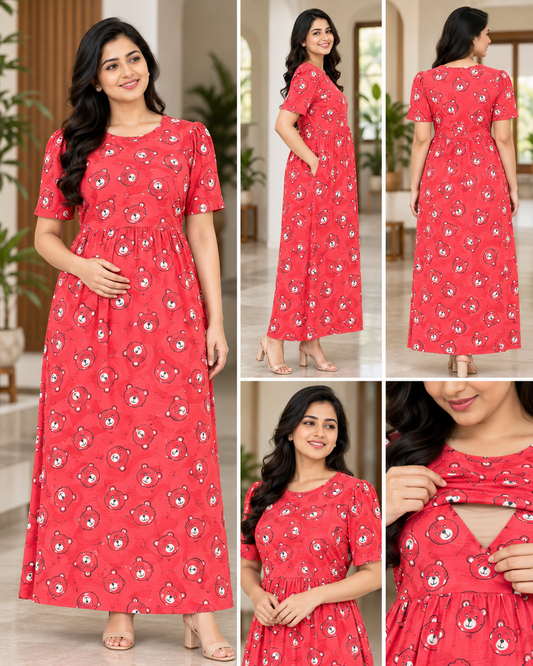 Feeding zipless frock