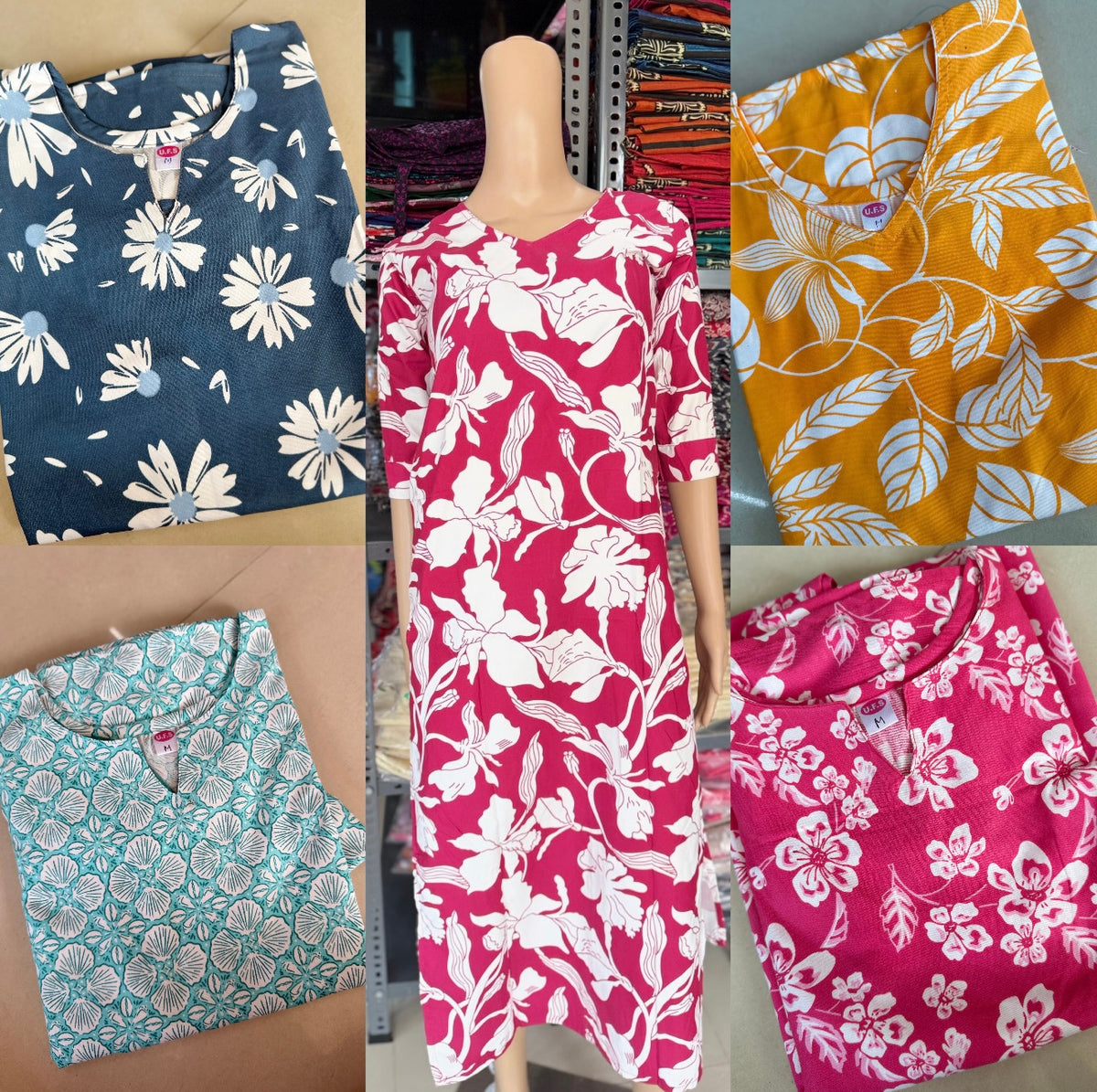 Kurti (combo-5pcs)