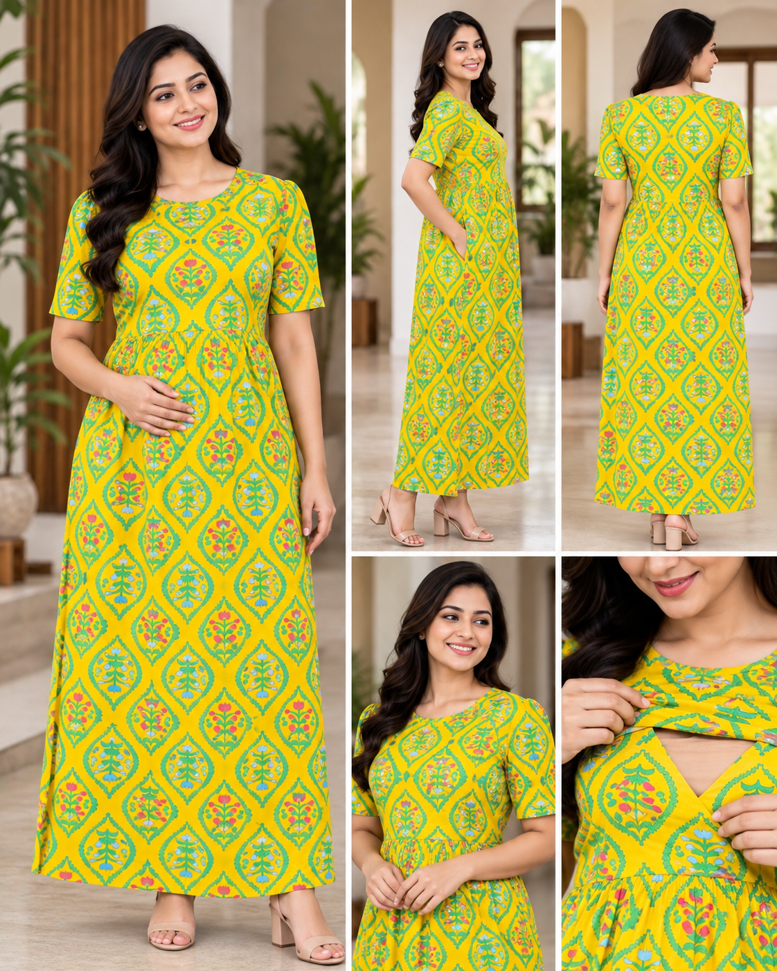 Feeding zipless frock