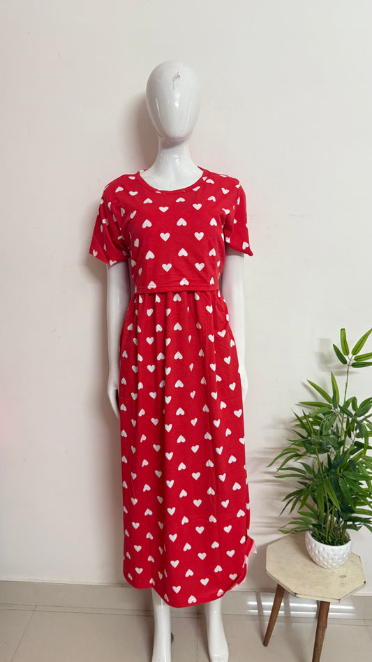 Feeding zipless frock
