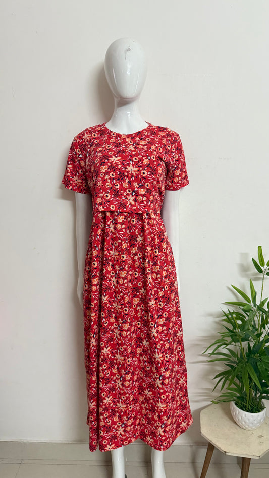 Feeding zipless frock