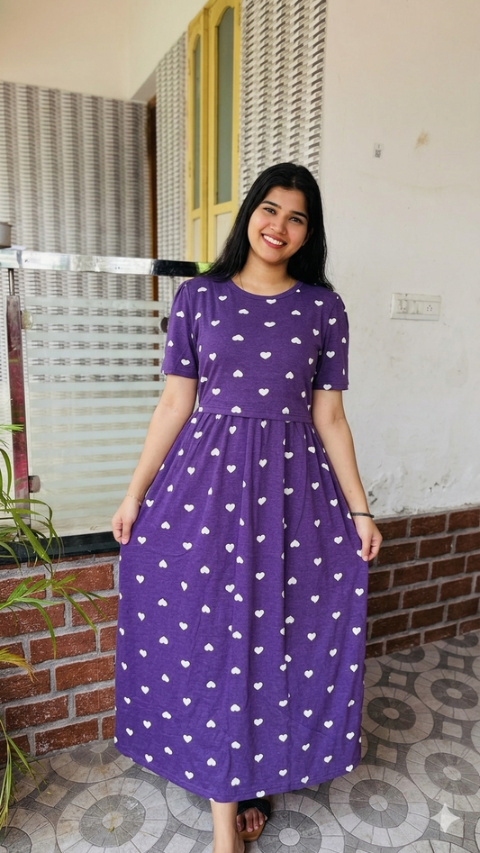 Feeding zipless frock