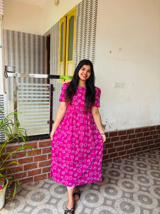 Feeding zipless frock