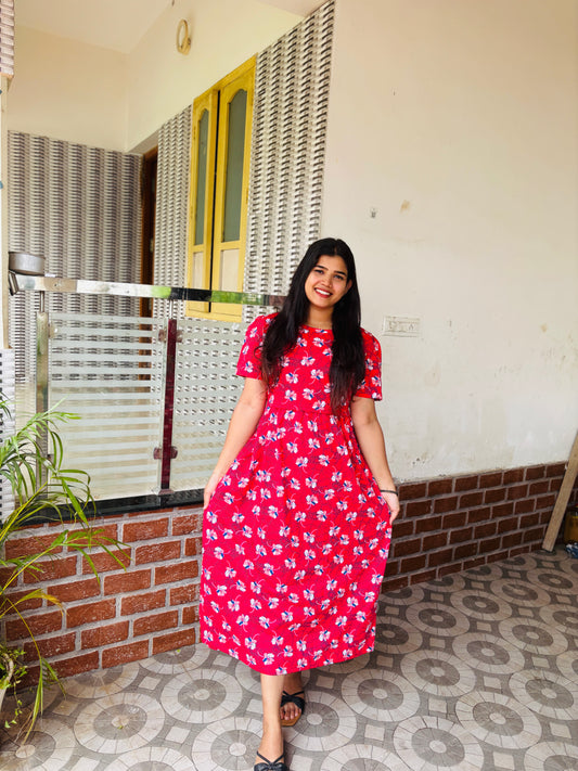 Feeding zipless frock