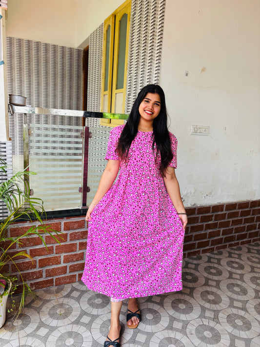 Feeding zipless frock