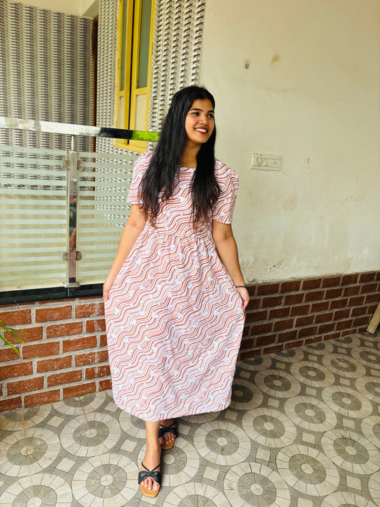 Feeding zipless frock