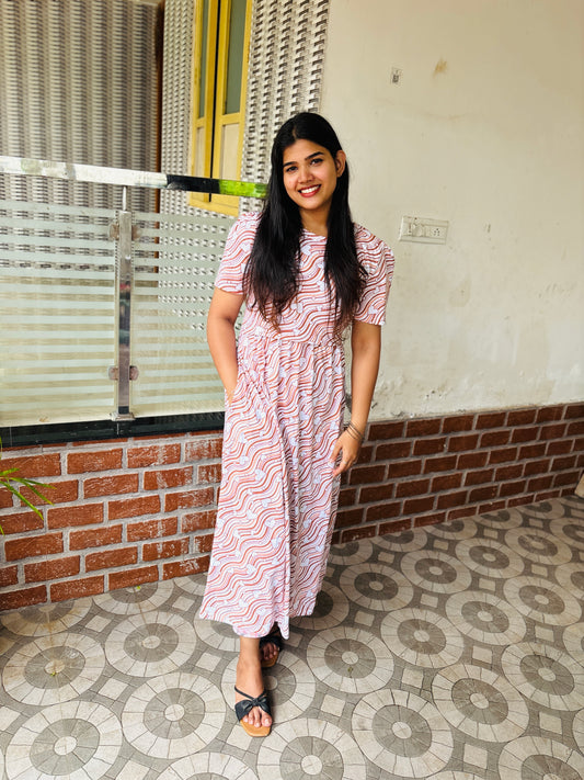 Feeding zipless frock