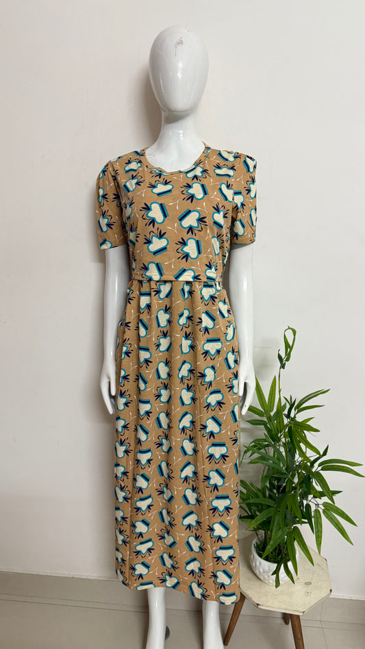 Feeding zipless frock