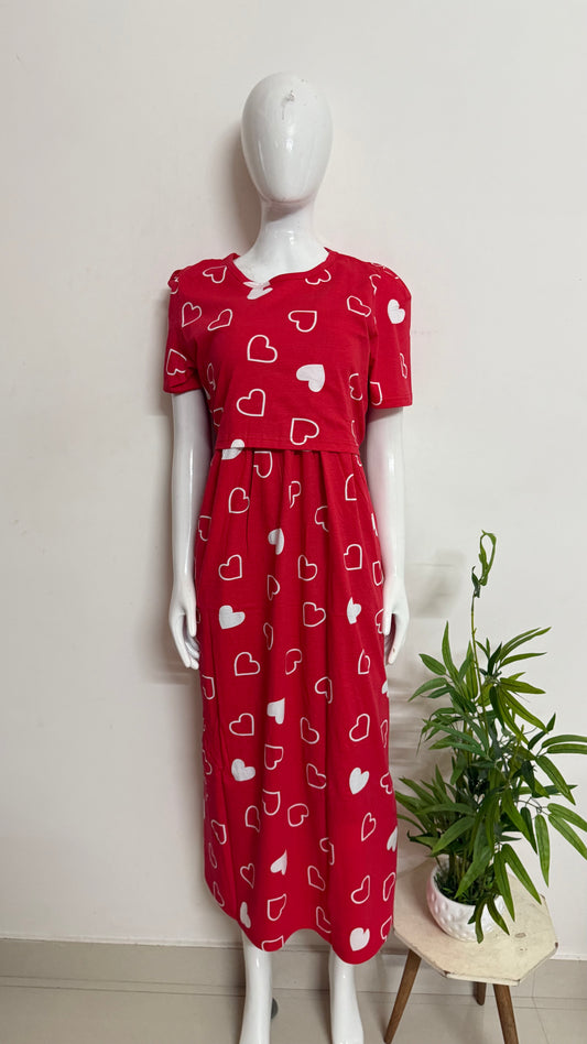 Feeding zipless frock