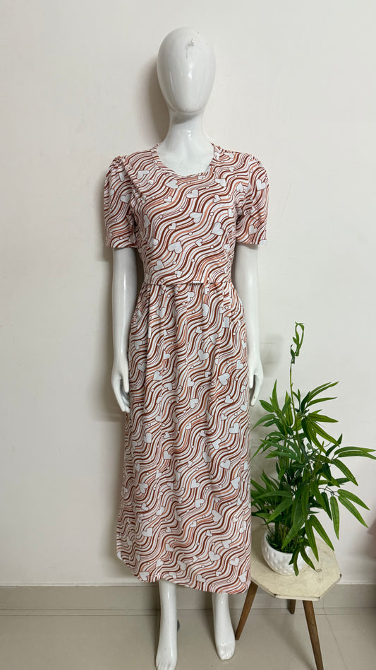 Feeding zipless frock