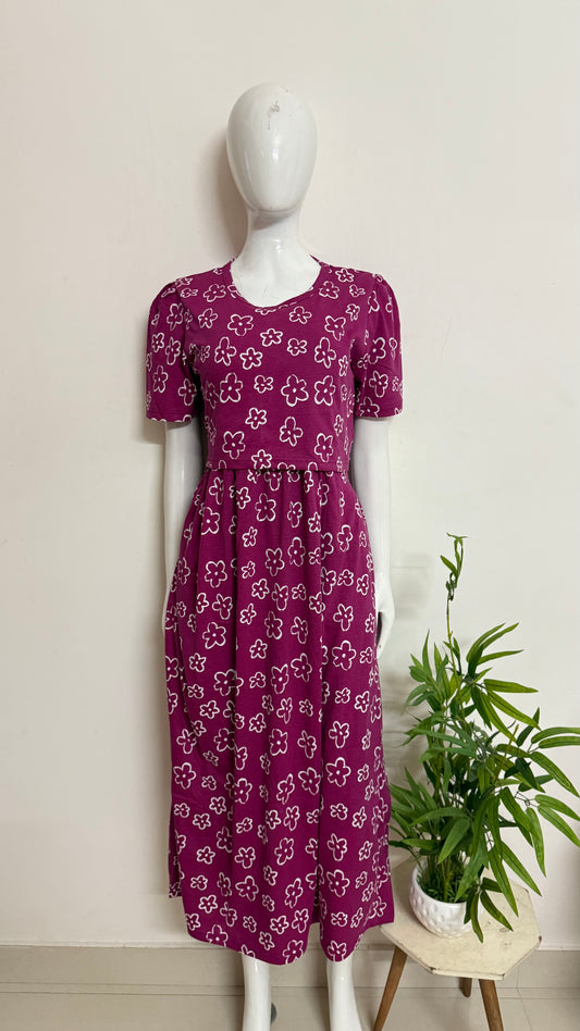 Feeding zipless frock