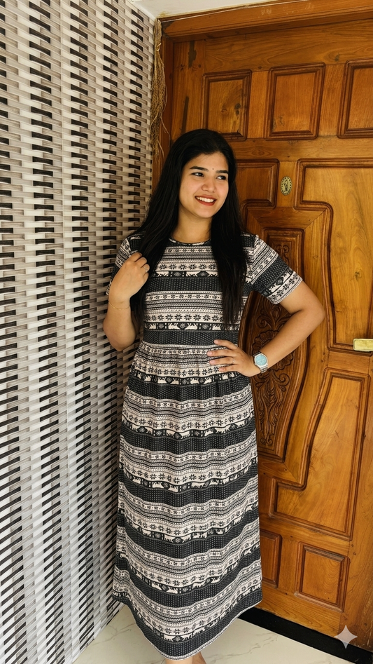 Feeding zipless frock