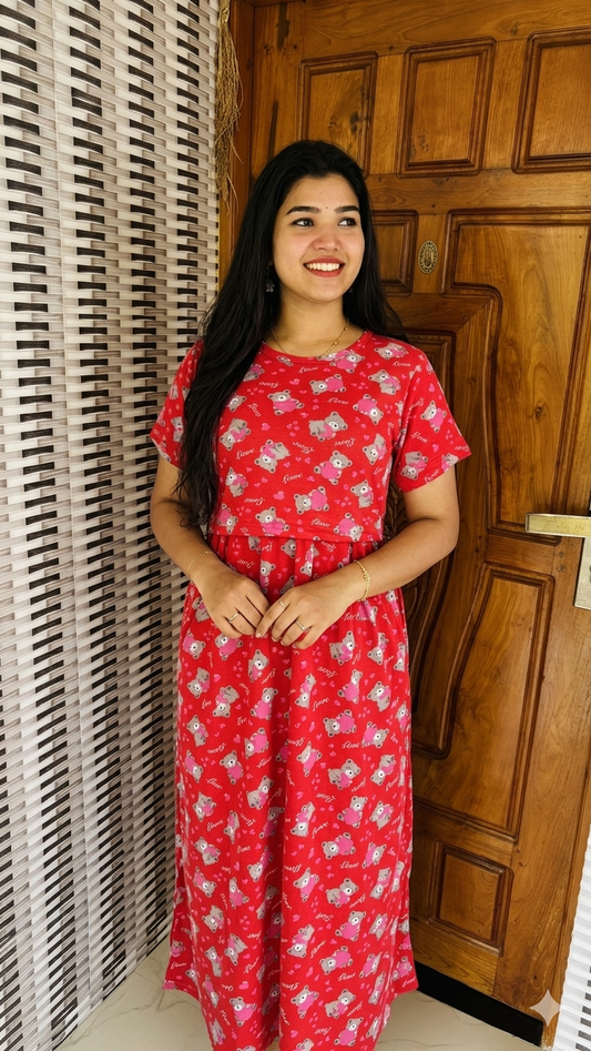 Feeding zipless frock