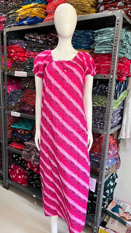 Puff sleeve nighty
