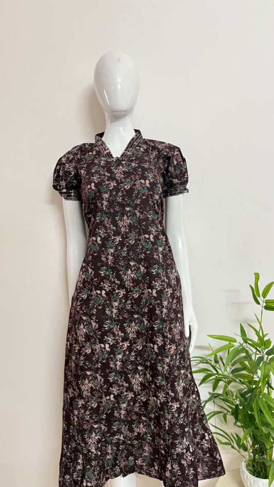 SEMI COLLAR FROCK