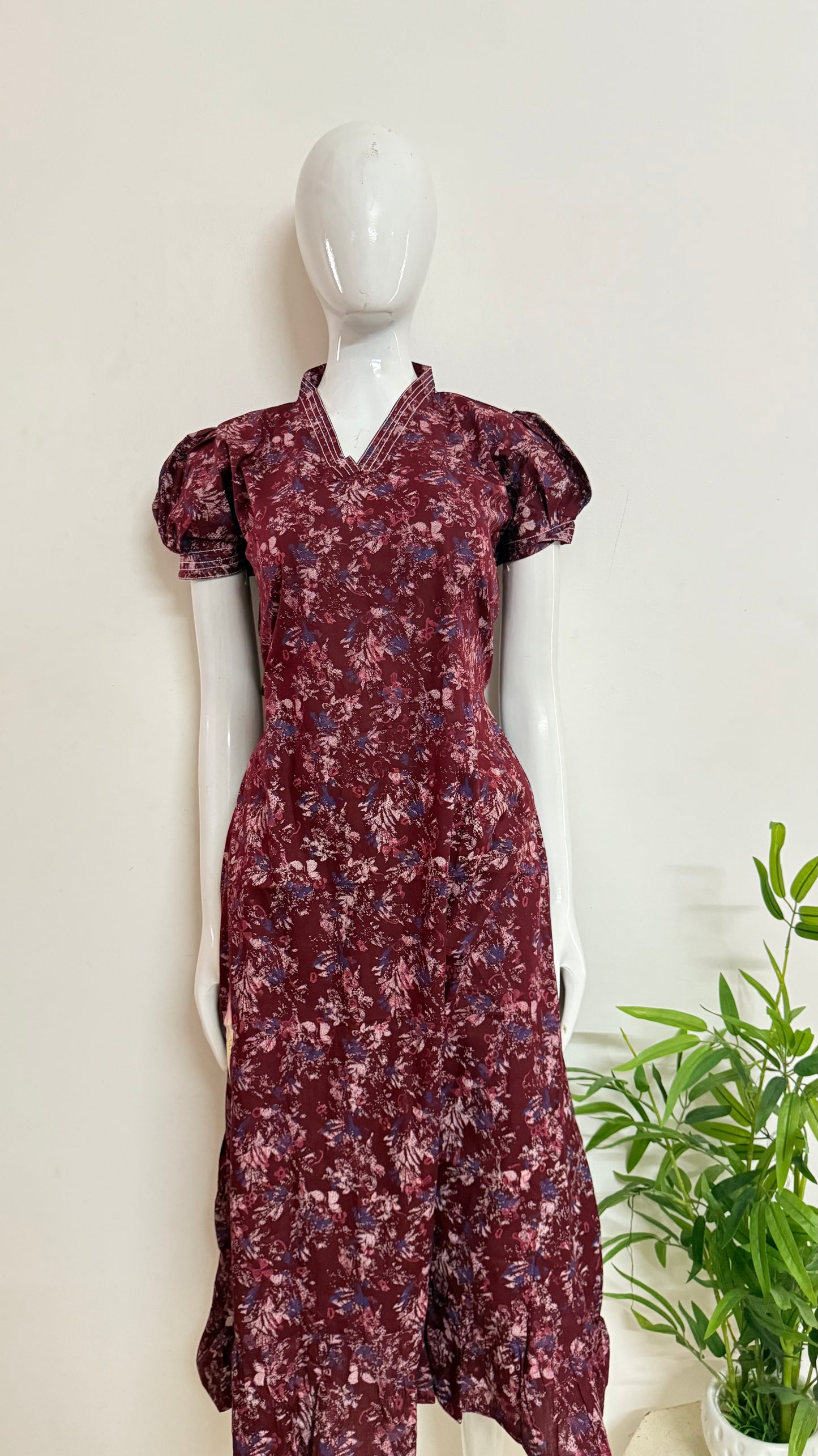 SEMI COLLAR FROCK