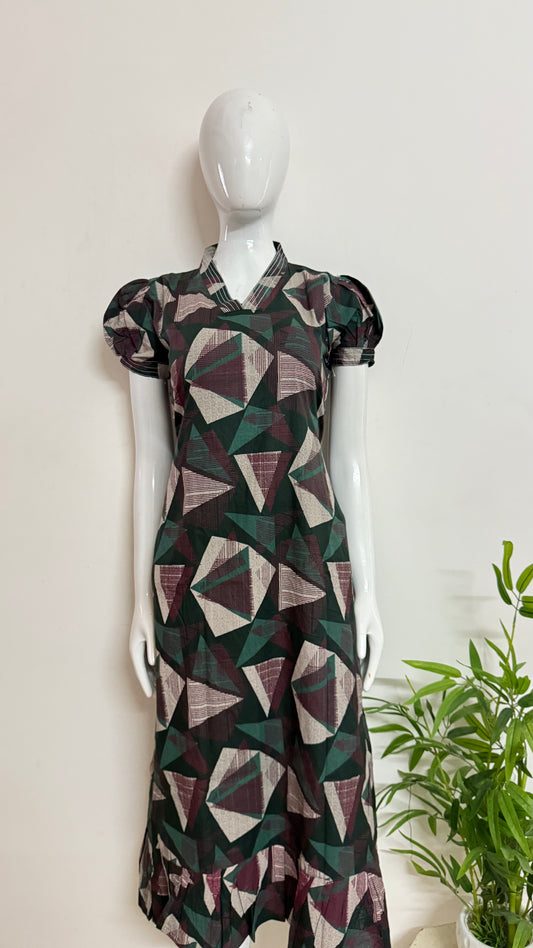 SEMI COLLAR FROCK