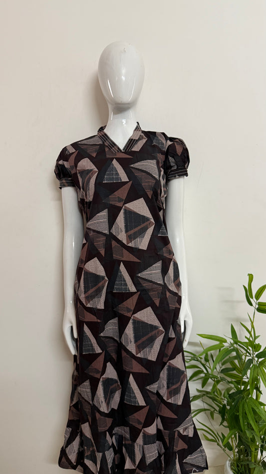 SEMI COLLAR FROCK