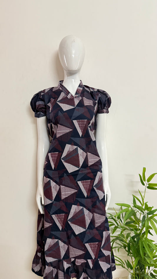 SEMI COLLAR FROCK