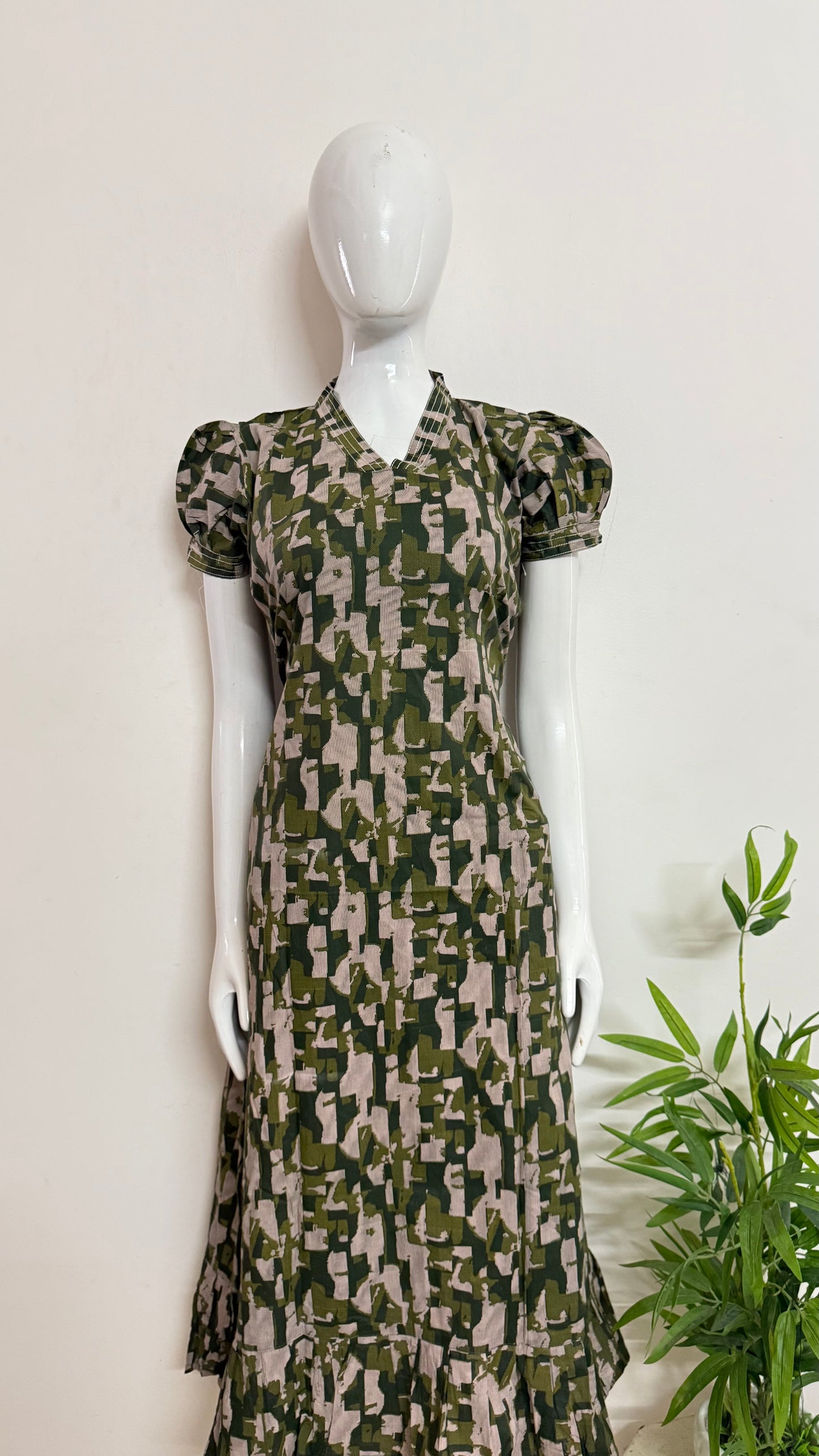 SEMI COLLAR FROCK