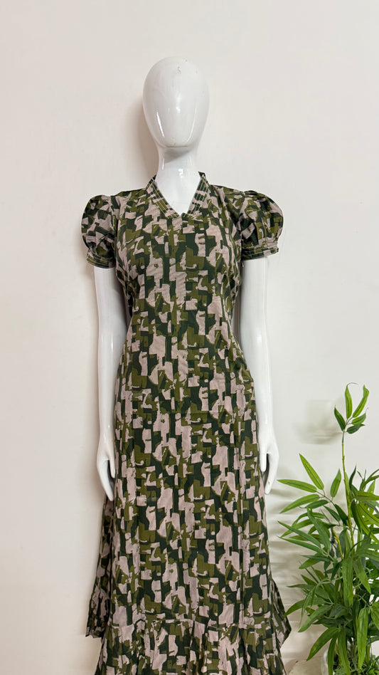 SEMI COLLAR FROCK