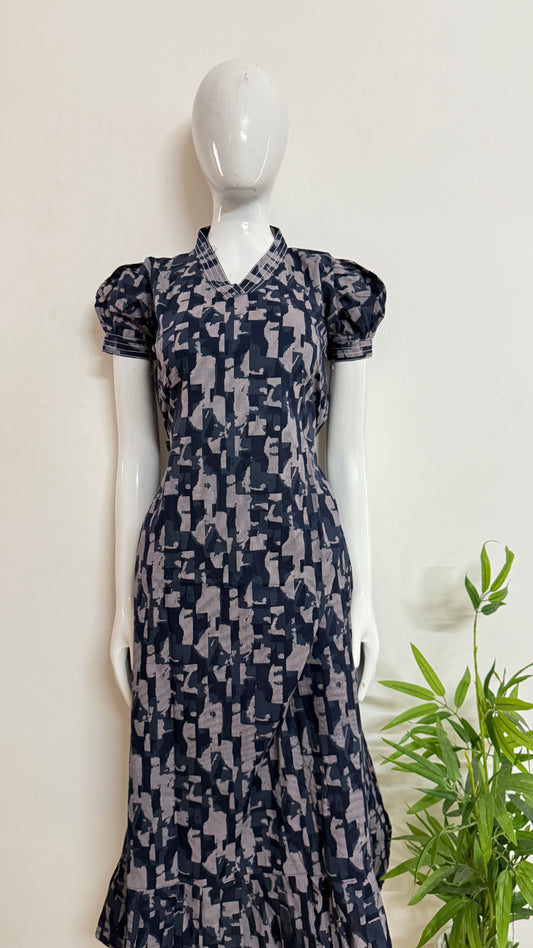 SEMI COLLAR FROCK