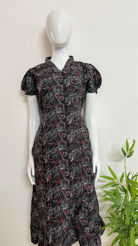 SEMI COLLAR FROCK