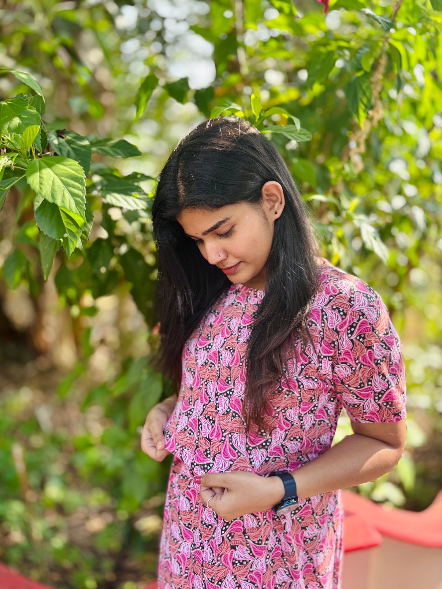 Feeding zipless frock