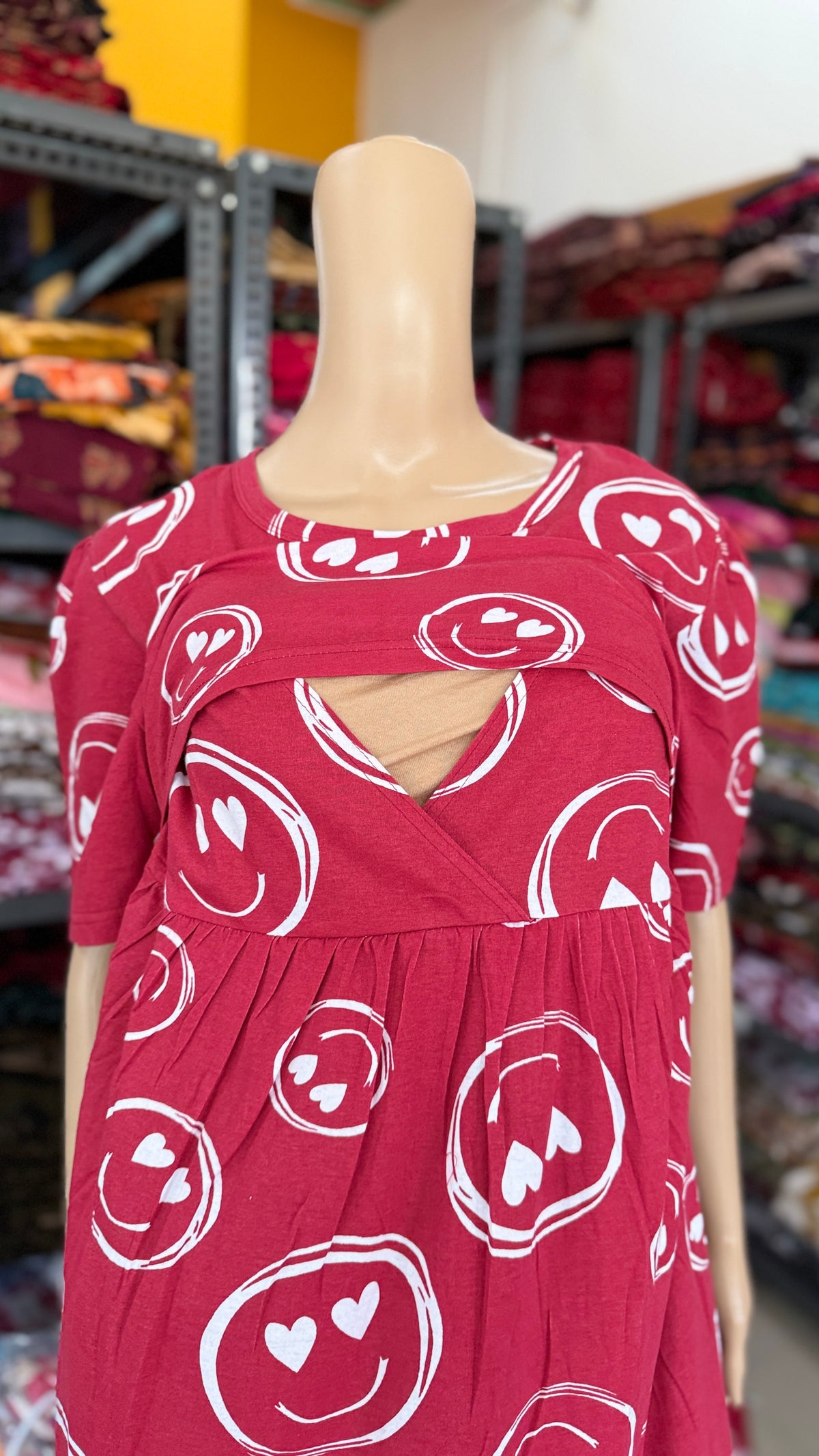 Feeding zipless frock