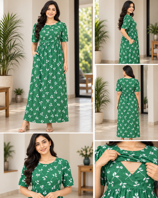 Feeding zipless frock