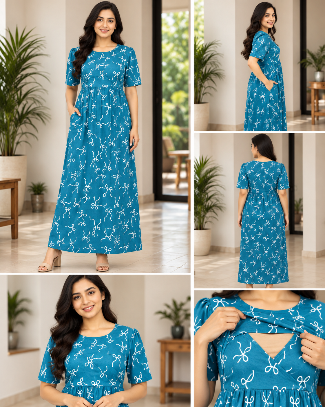 Feeding zipless frock