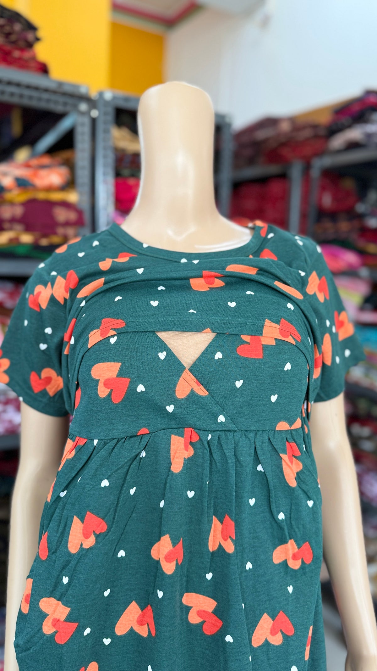 Feeding zipless frock