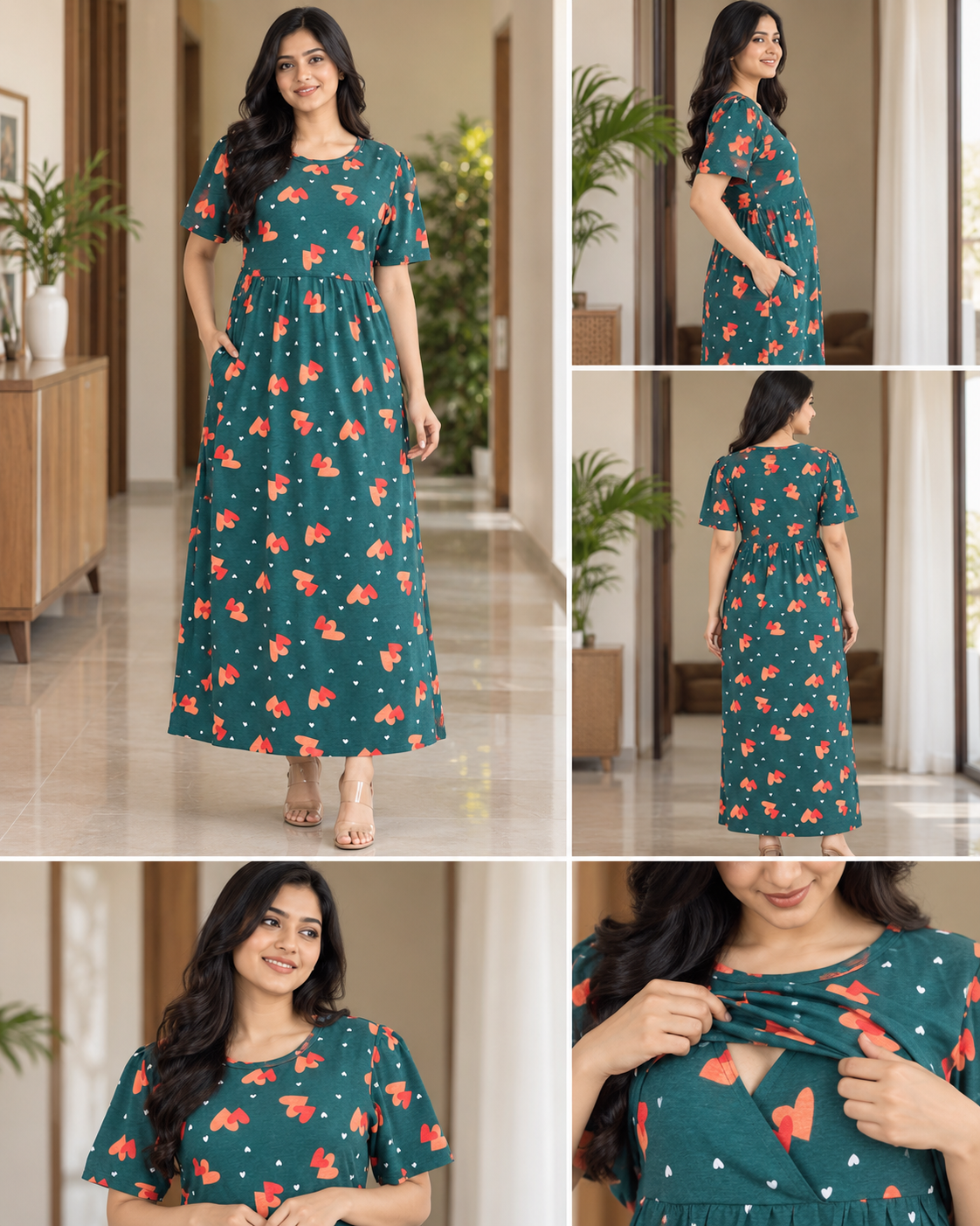 Feeding zipless frock