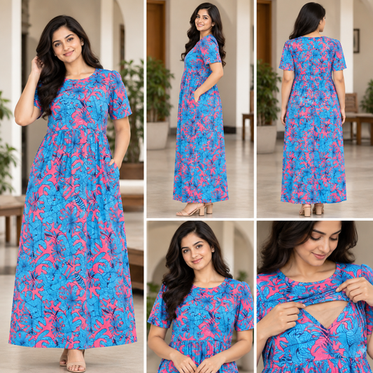 Feeding zipless frock
