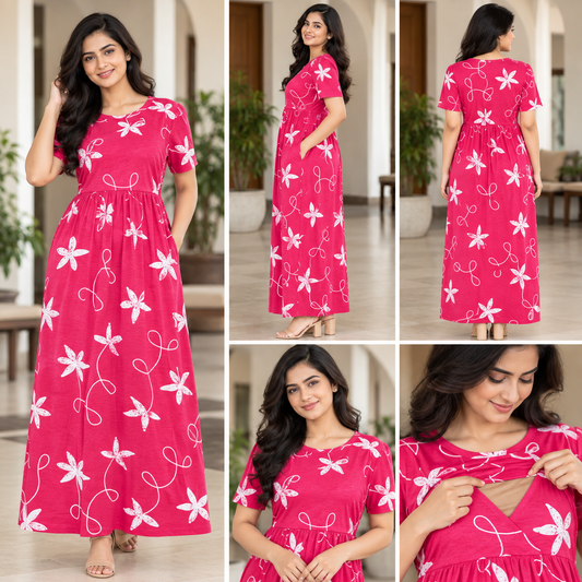 Feeding zipless frock