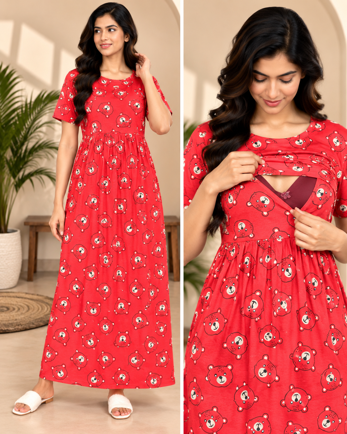 Feeding zipless frock
