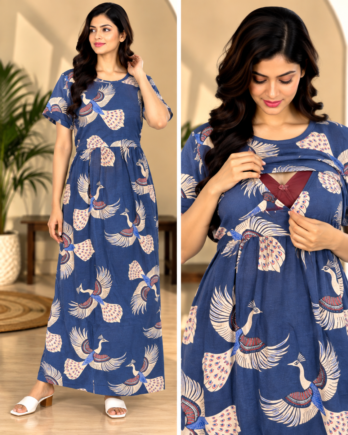 Feeding zipless frock