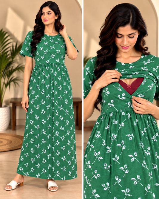 Feeding zipless frock