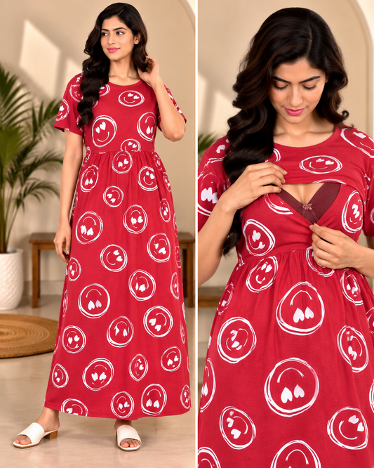 Feeding zipless frock