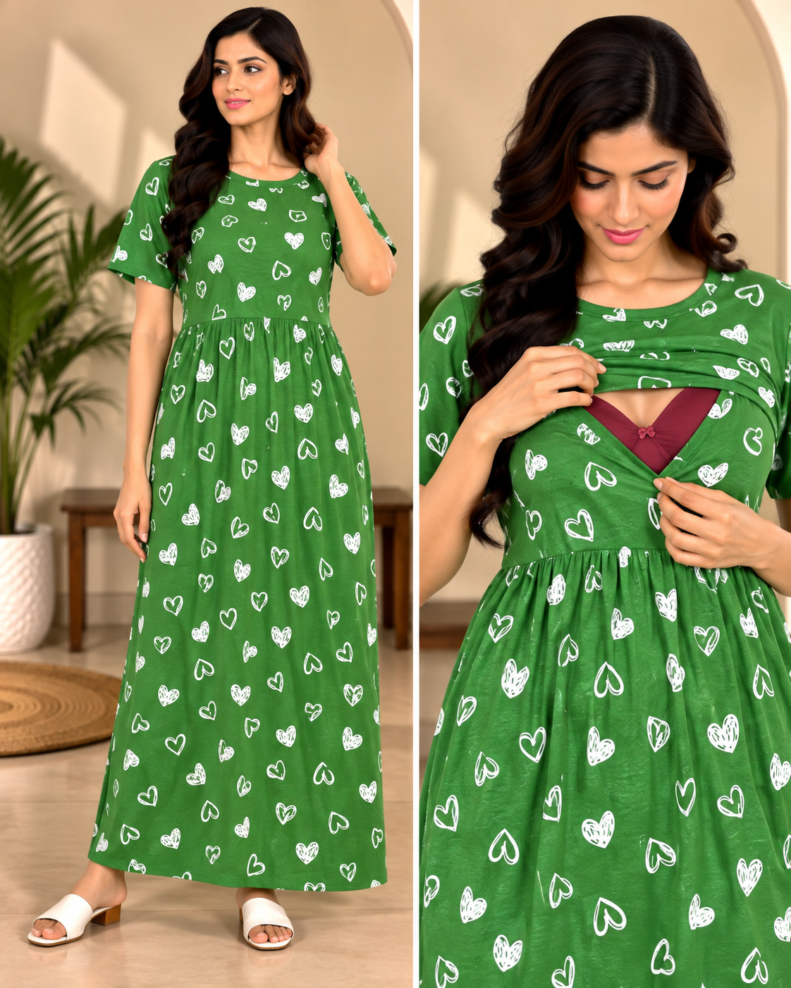 Feeding zipless frock