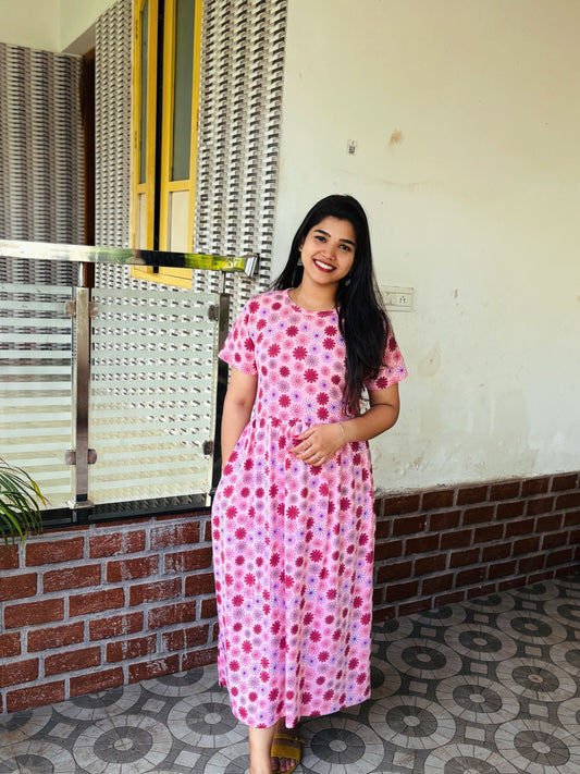 Feeding zipless frock