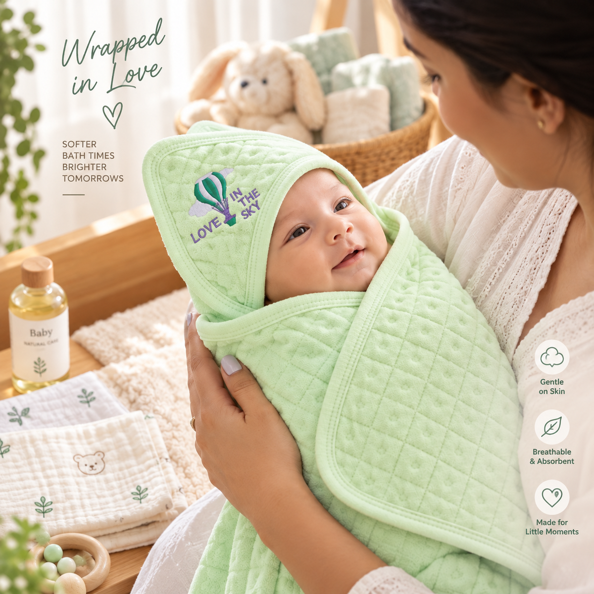 Baby Carry Towel