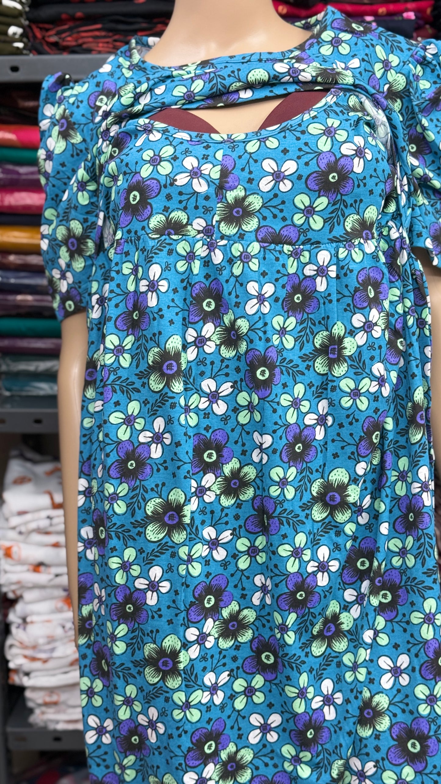 Feeding zipless frock